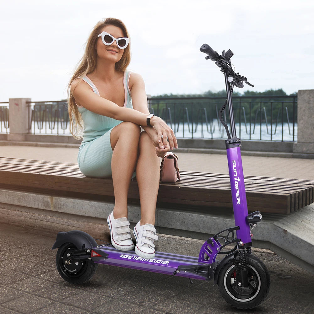 Electric Scooter For Adults Motorcycle Scooter With Modern Frame
