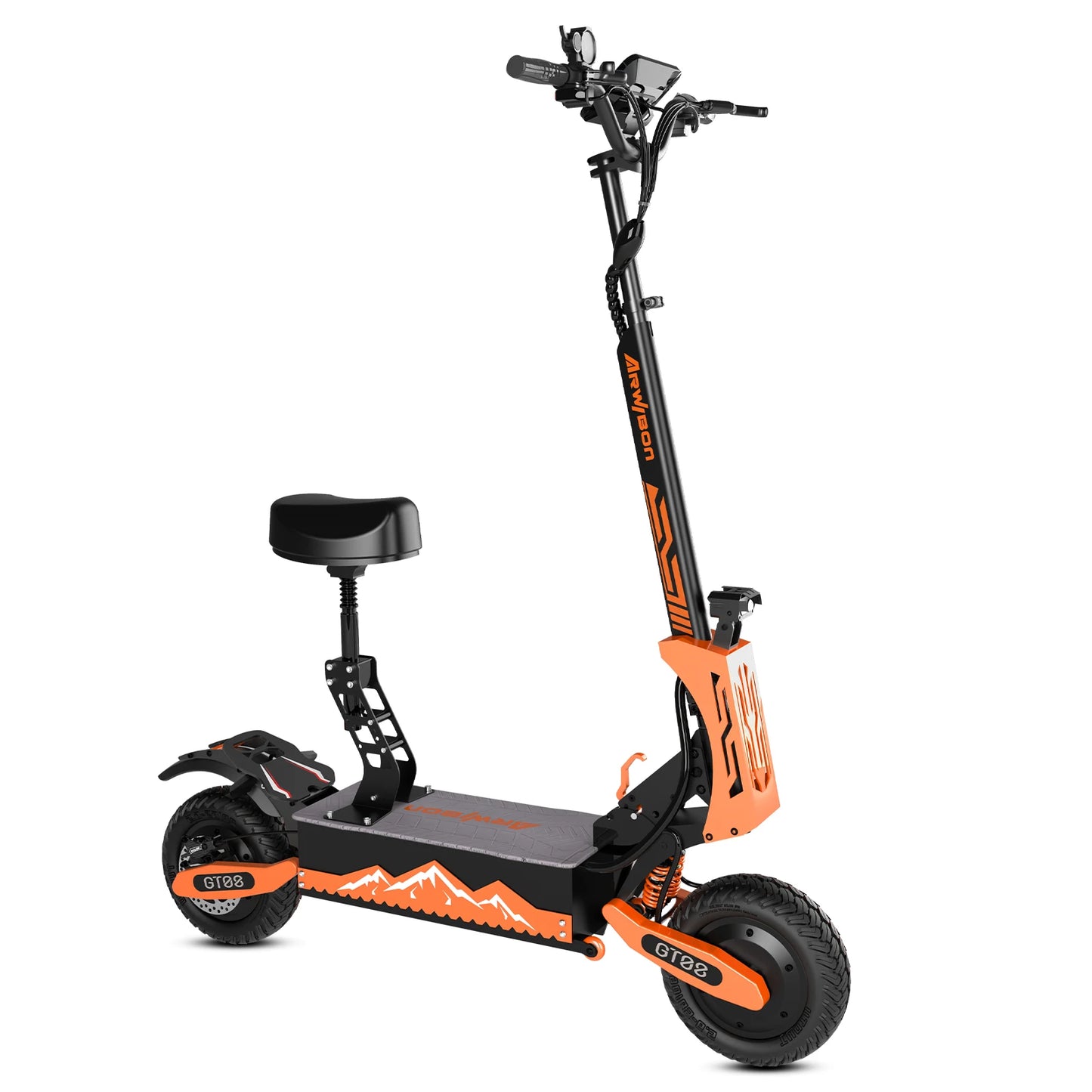 [EU Warehouse] Manufactur GT08 60V 5600W 75Km/h Two Wheels E-Scooter Electronic Scooter Stand Up Adult Electric Scooter