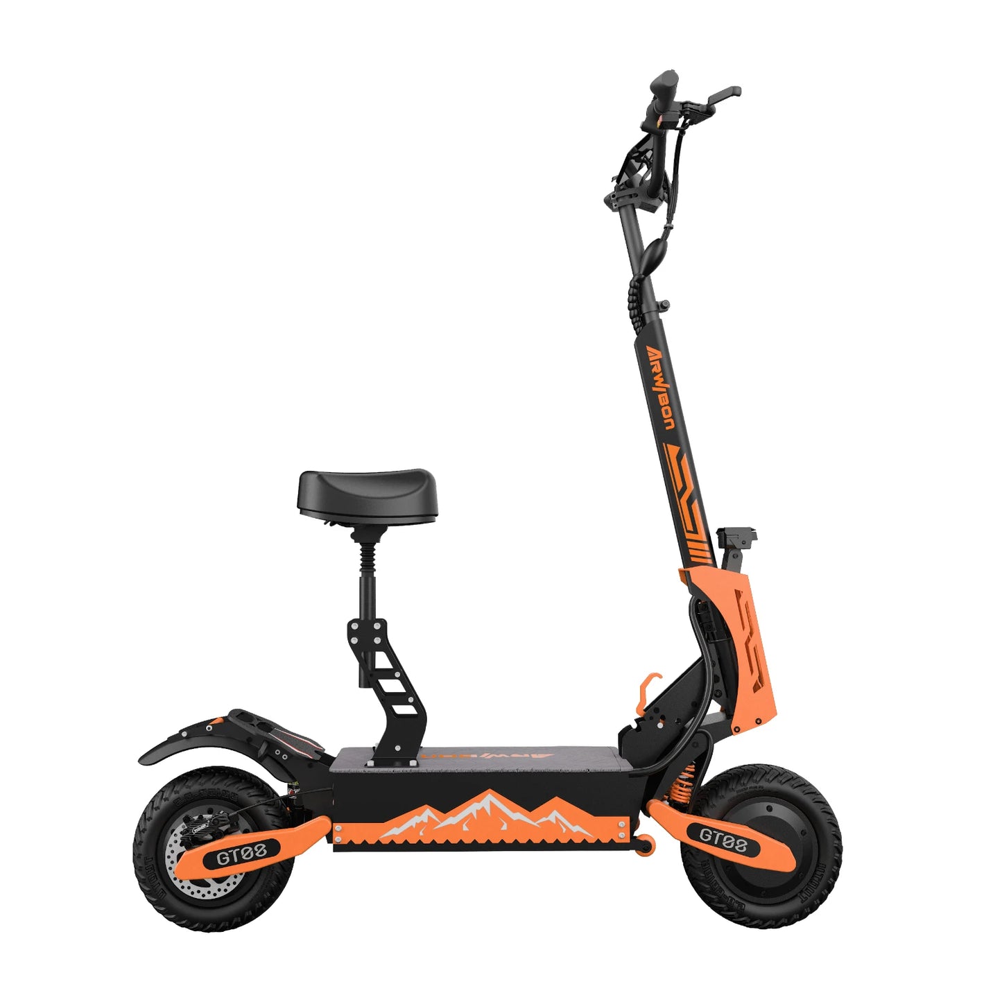 [EU Warehouse] Manufactur GT08 60V 5600W 75Km/h Two Wheels E-Scooter Electronic Scooter Stand Up Adult Electric Scooter