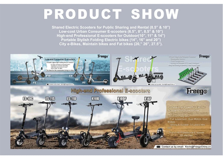 Full Suspension Best Quality Best Adult for Sale All Terrain Electric Scooters