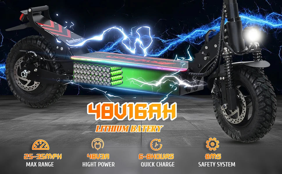 [EU Warehouse] Manufactur GT08 60V 5600W 75Km/h Two Wheels E-Scooter Electronic Scooter Stand Up Adult Electric Scooter