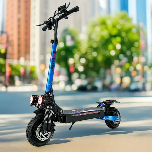 Adult Electric Scooter Foldable 2400 Watt Dual Motor 48 Volt Dropshipping Moto Electrica For Adults