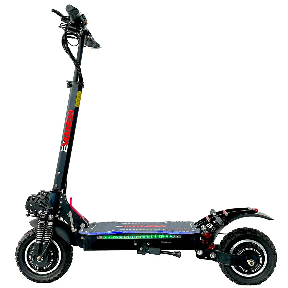 Adult Electric Scooter Foldable 2400 Watt Dual Motor 48 Volt Dropshipping Moto Electrica For Adults