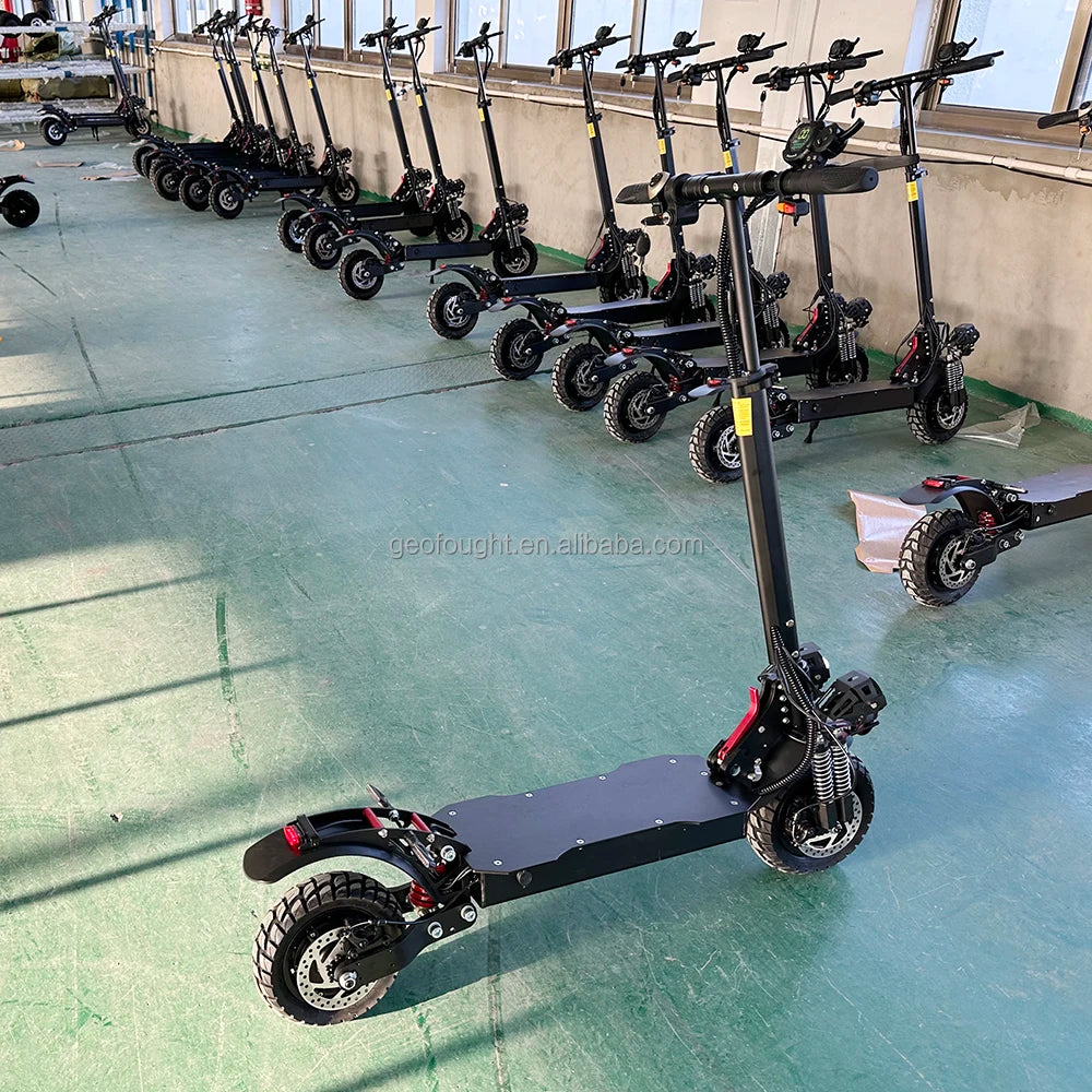Adult Electric Scooter Foldable 2400 Watt Dual Motor 48 Volt Dropshipping Moto Electrica For Adults
