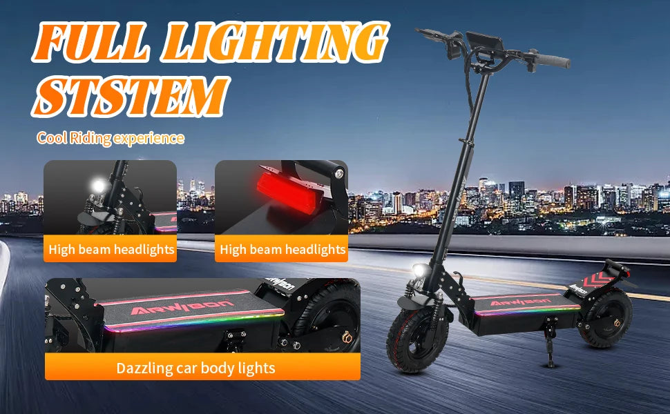 [EU Warehouse] Manufactur GT08 60V 5600W 75Km/h Two Wheels E-Scooter Electronic Scooter Stand Up Adult Electric Scooter